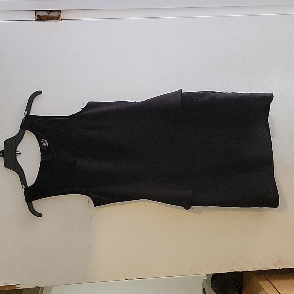 Mini black dress